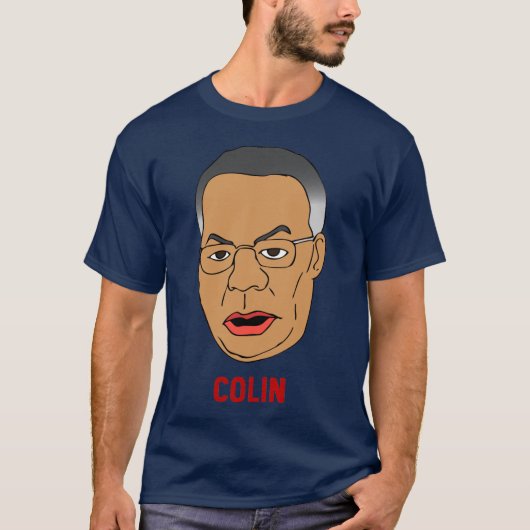 Colin Powell T-Shirt (Voorkant)