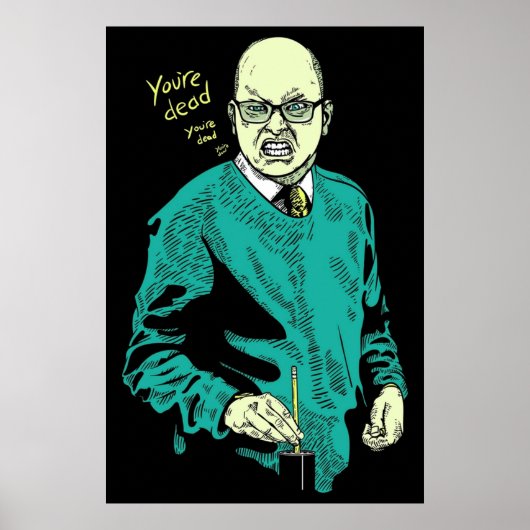 Colin Robinson Energy Vampire Poster (Voorkant)