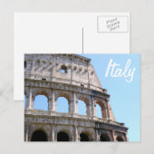 Coliseum Corner - Rome, Italië Briefkaart (Voorkant / Achterkant)