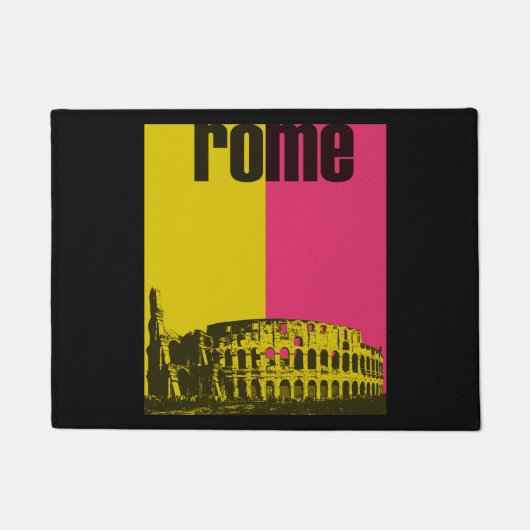 Coliseum in Rome Deurmat (Voorkant)