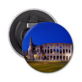 Coliseum, Roma, Italië Button Flesopener (Voorkant)