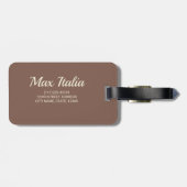 Coliseum Rome Bagagelabel (Achterkant horizontaal)