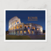 Coliseum Rome Post Card Briefkaart (Voorkant)