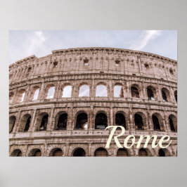 Coliseum Rome Poster