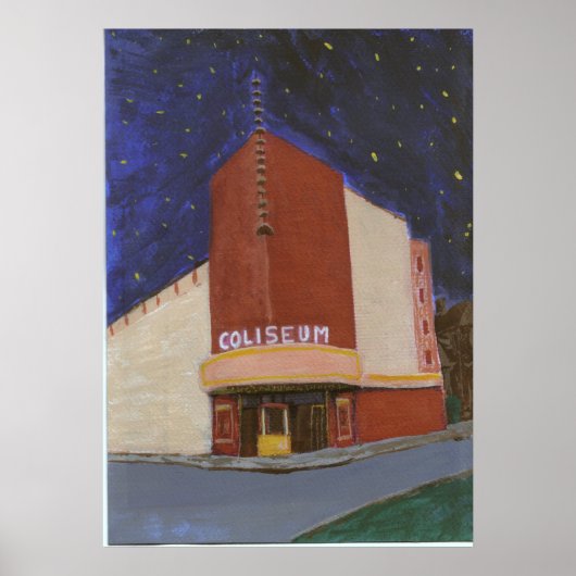 Coliseum Theater New Orleans Poster (Voorkant)