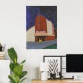 Coliseum Theater New Orleans Poster (Thuiskantoor)