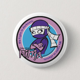 Colitis Ninja Pin Ronde Button 5,7 Cm