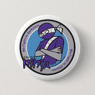 Colitis Ninja Pin Ronde Button 5,7 Cm