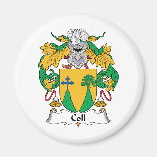 Coll Family Crest Magneet (Voorkant)