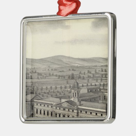 Coll. Notre Dame Metalen Ornament (Links)