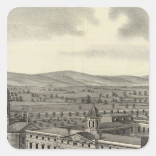 Coll. Notre Dame Vierkante Sticker