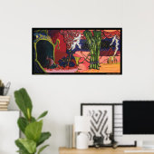 Collaboration Painting Poster (Thuiskantoor)