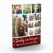 Collage 10 Photos gift for Dad Fotoblokken (Links)