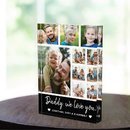 Collage 10 Photos gift for Dad Fotoblokken