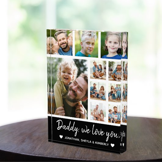 Collage 10 Photos gift for Dad Fotoblokken