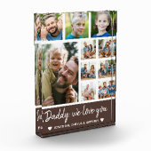 Collage 10 Photos gift for Dad Fotoblokken (Links)