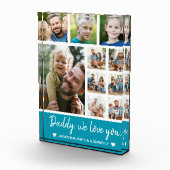 Collage 10 Photos gift for Dad Fotoblokken (Rechts)