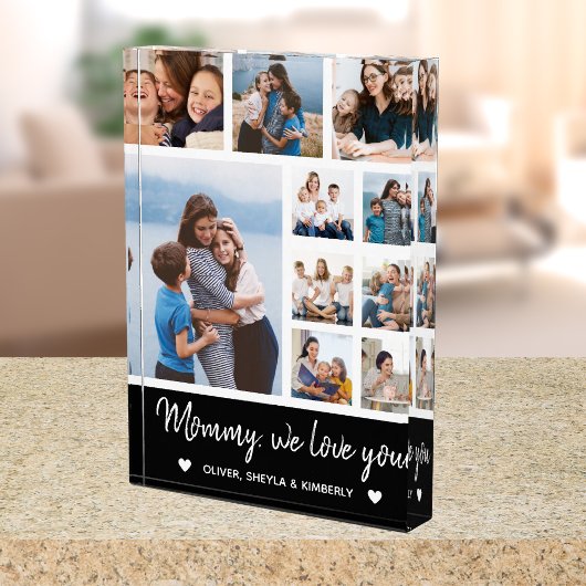 Collage 10 Photos gift for Mom Fotoblokken