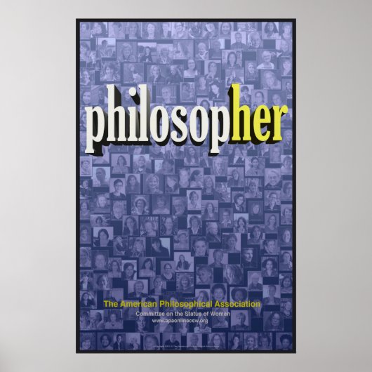 Collage 1 (geel) Poster (Voorkant)