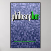 Collage 1 (groen) Poster (Voorkant)