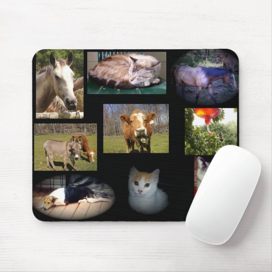 Collage 1, Mousepad Muismat (Met muis)