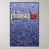 Collage 1 (rood) Poster (Voorkant)