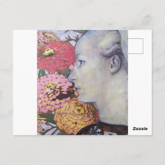 Collage 2023 Blue Faerie Briefkaart (Achterkant)