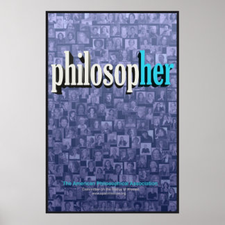 Collage 2 (blauw) Poster