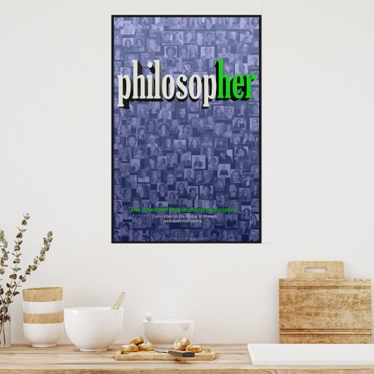 Collage 2 (groen) Poster (Keuken)