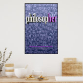 Collage 2 (Lila) Poster (Keuken)