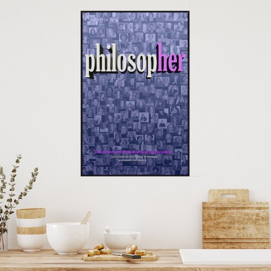 Collage 2 (Lila) Poster (Keuken)