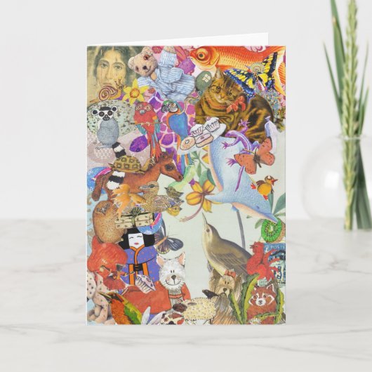 Collage 2 van beetjes & van Loodjes wenskaart Kaart (Voorkant)