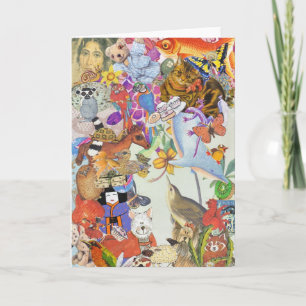 Collage 2 van beetjes & van Loodjes wenskaart Kaart