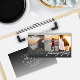 Collage 3-foto Zwart Ombre Fotografie Visitekaartje