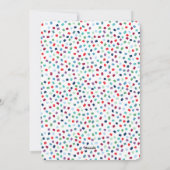 Collage 4 Nieuwjaarsfoto | Blauw Feestdagenkaart (Achterkant)