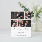 Collage 4 Photos Modern Couple Wedding (Staand voorkant)