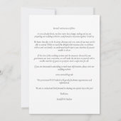 Collage 5 Photos Covid19 Chic Be Our Guest Wedding Save The Date (Achterkant)