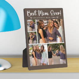 Collage 5 Photos Gift for Mother's Day Fotoplaat