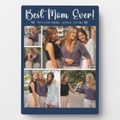 Collage 5 Photos Gift for Mother's Day Fotoplaat (voorkant)