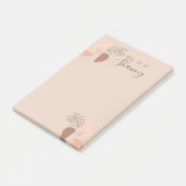 Collage Aardetinten Make-up Artiest Salon Schoonhe Post-it® Notes (Schuin)