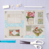 collage-afbeeldingen tissuepapier (Craft)