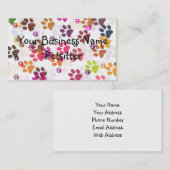 Collage afdrukken, uw zakelijke N... Visitekaartje (Voorkant / Achterkant)