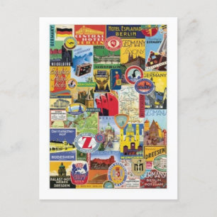 Collage Allemagne Briefkaart