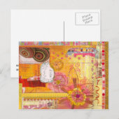 Collage Art Briefkaart (Voorkant / Achterkant)