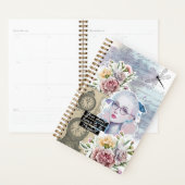 Collage Art January, Carnation Planner (Display)