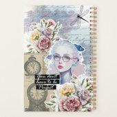 Collage Art January, Carnation Planner (Achterkant)