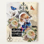 Collage Art November, Chrysanthemum Planner (Achterkant)