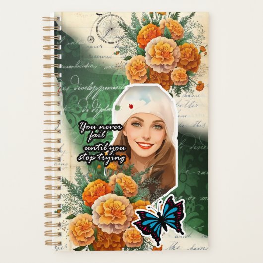 Collage Art October, Marigold Planner (Voorkant)