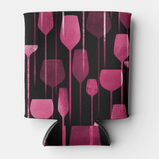 Collage Art: Partij Drink Patroon. Blikjeskoeler