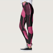 Collage Art: Partij Drink Patroon. Leggings (Links)